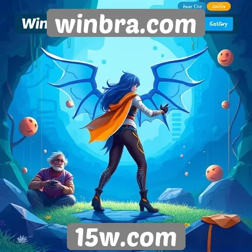 Interatividade nas plataformas de jogos do Winbra.com